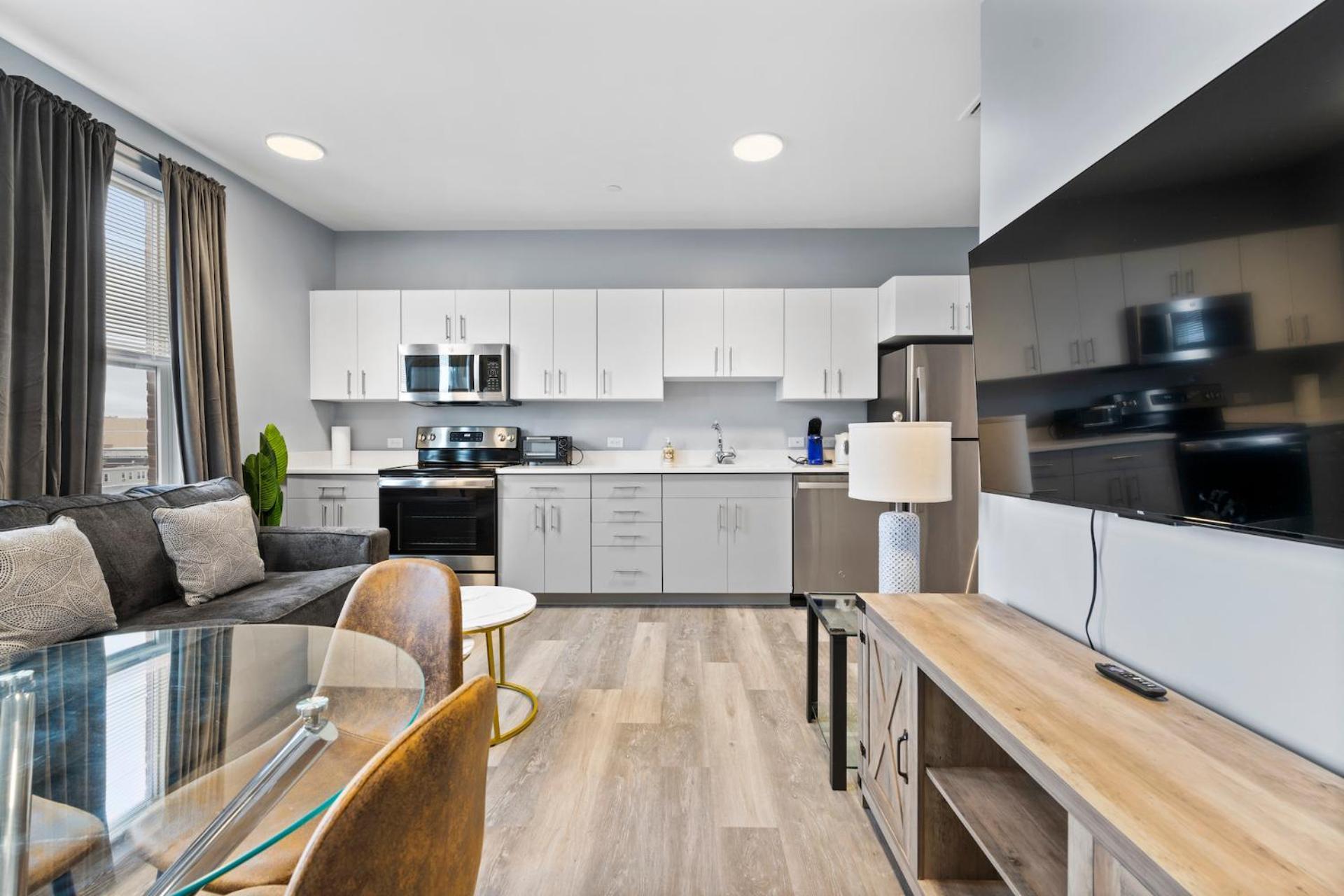 Furnished Apartments Near Encore Everett Camera foto