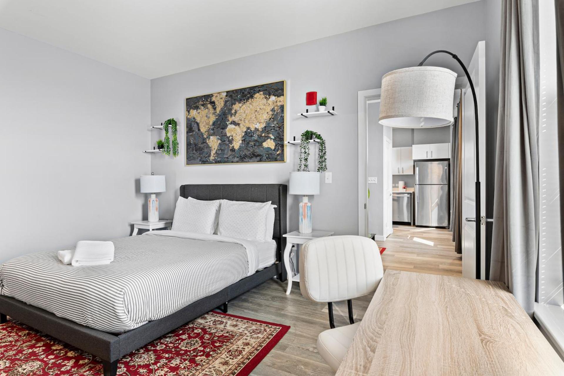 Furnished Apartments Near Encore Everett Camera foto